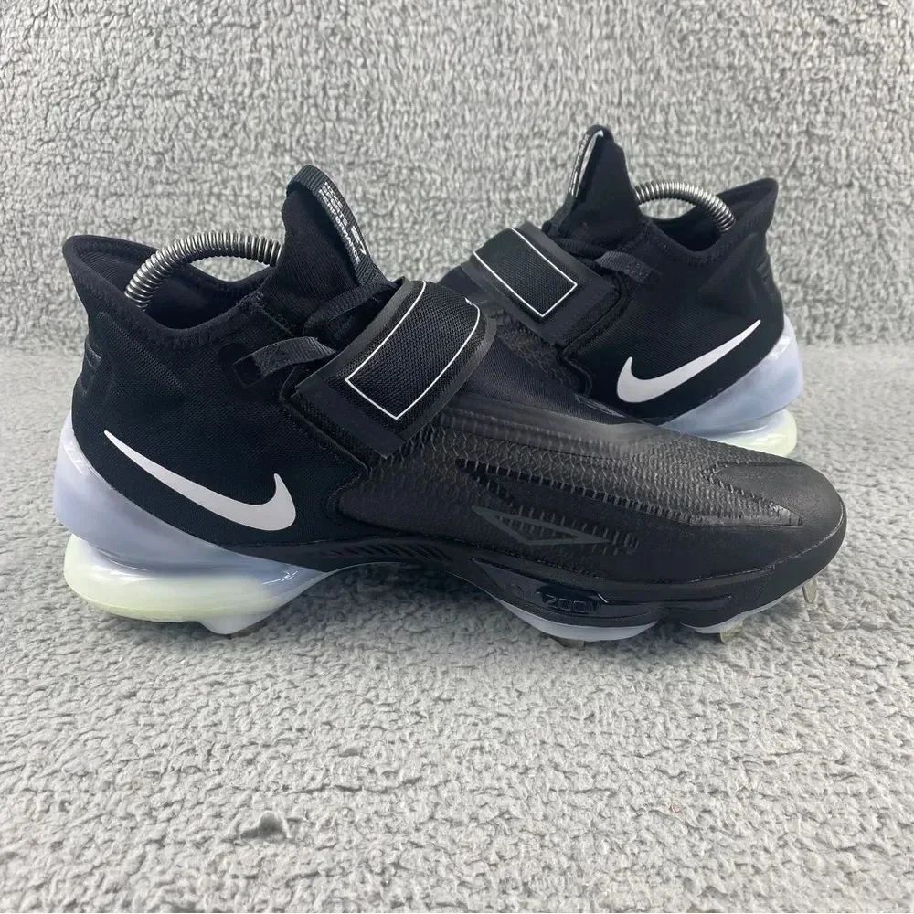 NEW NIKE FORCE Air Zoom Trout 8 Elite Baseball Cleats Mens‎ 9 Shoes Game Black - Picture 12 of 15